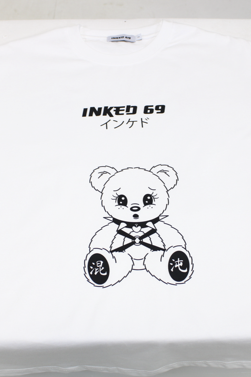 Oversized Bondage Bear White